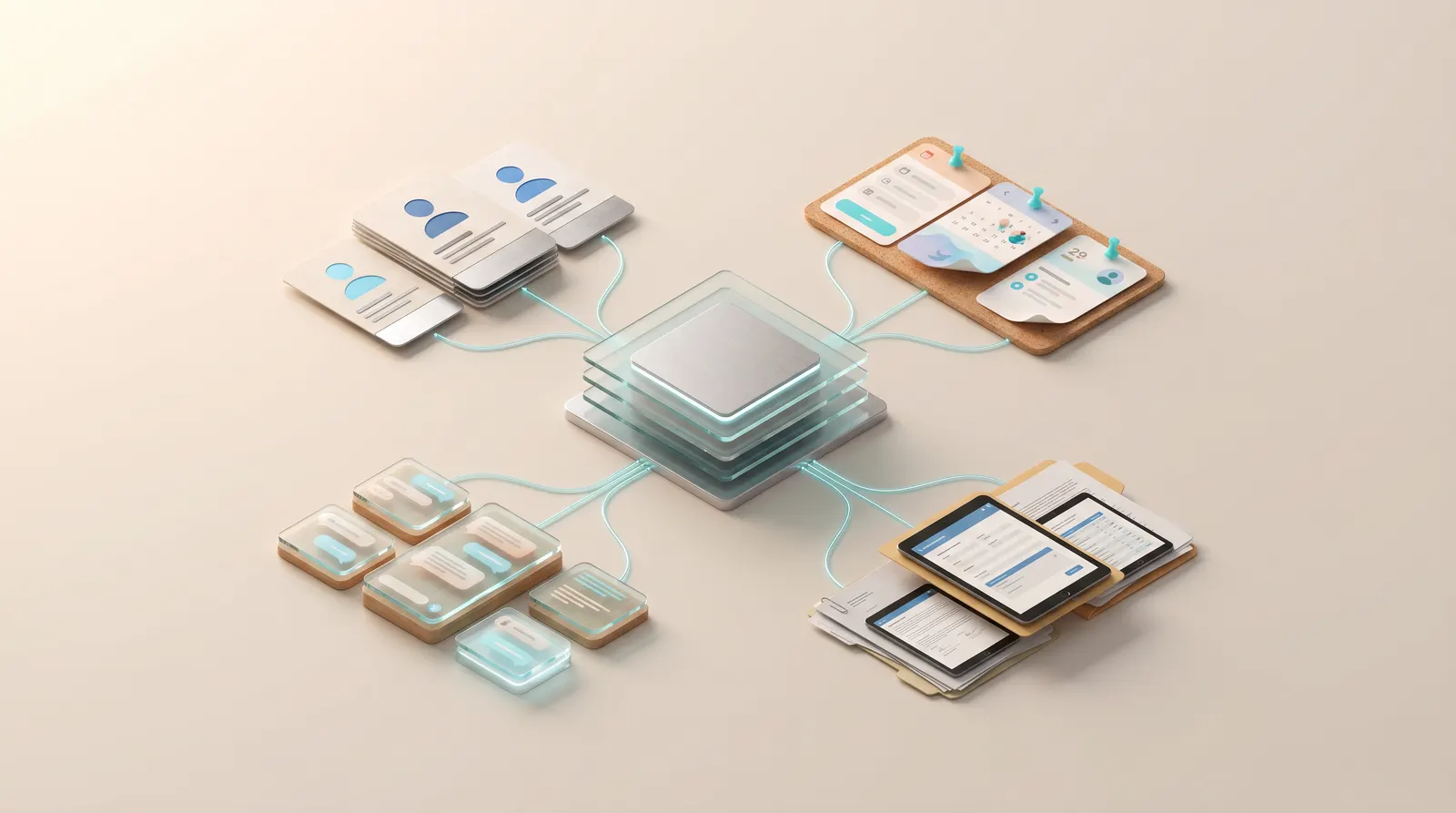 Illustration of the civic engagement platform vision
